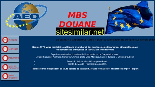 mbsdouane.eu alternative sites