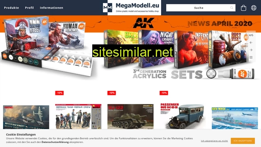 Megamodell similar sites