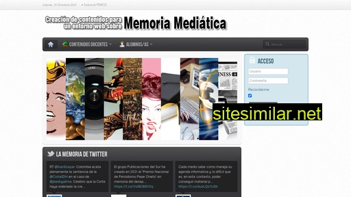 memoriamediatica.eu alternative sites