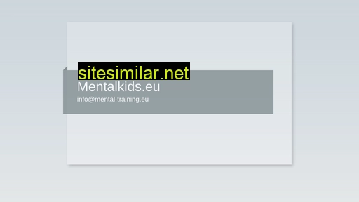 mentalkids.eu alternative sites