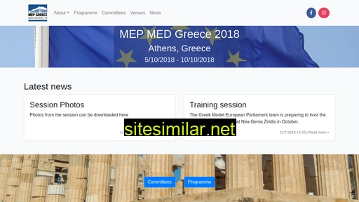 mepgreece.eu alternative sites