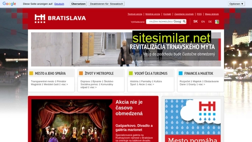 mestskapoliciabratislava.eu alternative sites