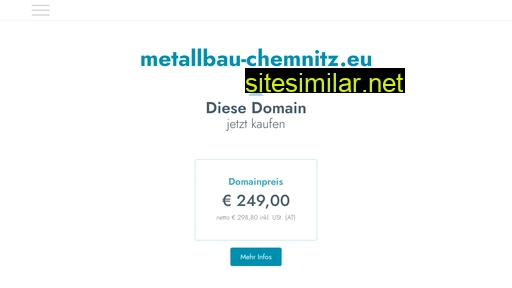 metallbau-chemnitz.eu alternative sites