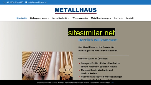 metallhaus.eu alternative sites