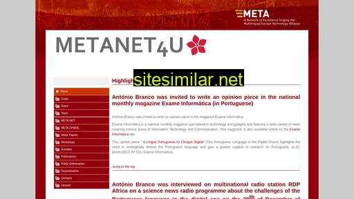 Metanet4u similar sites
