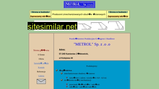 metrol.eu alternative sites