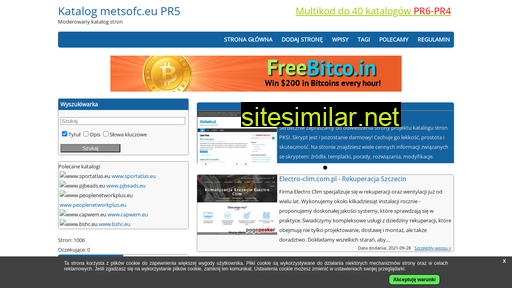 metsofc.eu alternative sites