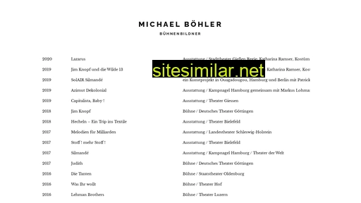 Michaelboehler similar sites