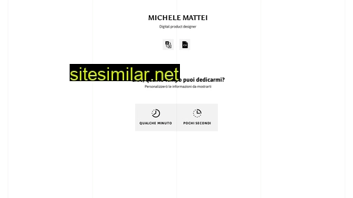 michelemattei.eu alternative sites