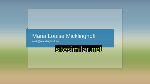 micklinghoff.eu alternative sites