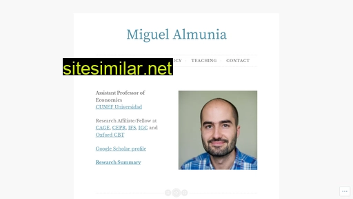 Miguelalmunia similar sites