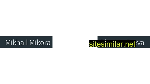 Mikora similar sites