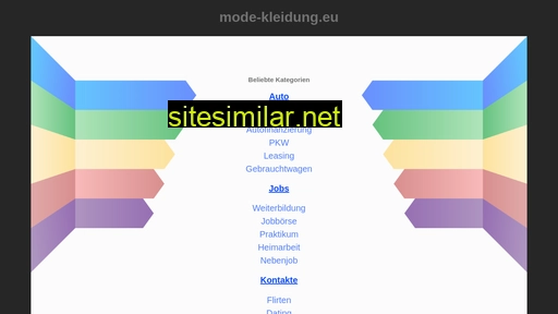 mode-kleidung.eu alternative sites