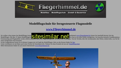 modellflugschule.eu alternative sites