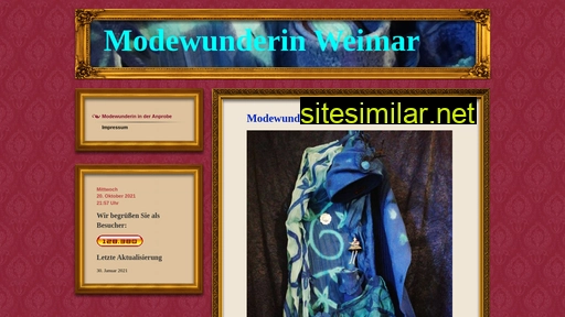 Modewunder-weimar similar sites