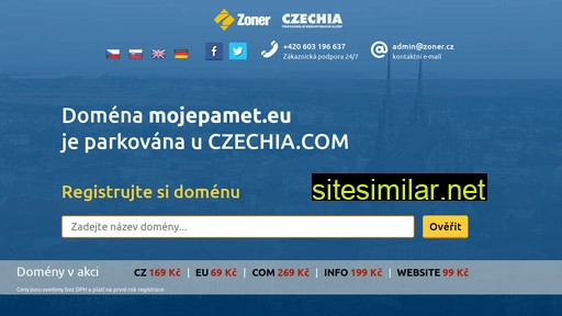 mojepamet.eu alternative sites