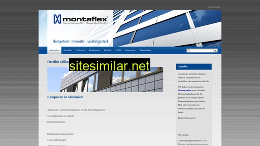 montaflex-aluminium.eu alternative sites