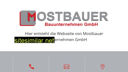 mostbauer.eu alternative sites