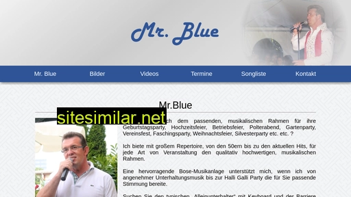 Mr-blue similar sites