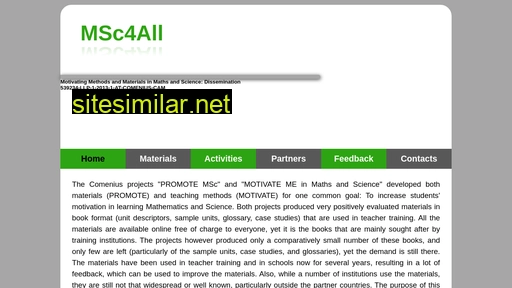 msc4all-project.eu alternative sites