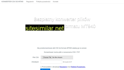 mt940.eu alternative sites