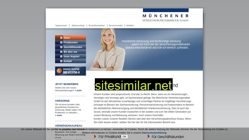 Muenchener-versicherungsmakler similar sites