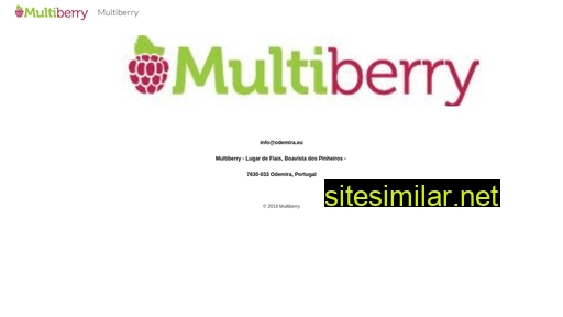 multiberry.odemira.eu alternative sites