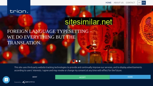Multilingual-typesetting similar sites