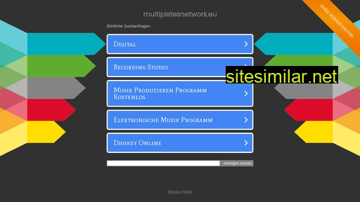multipistesnetwork.eu alternative sites