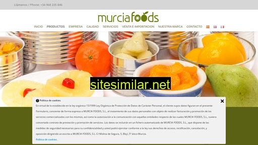 murciafoods.eu alternative sites