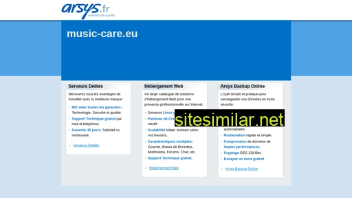 music-care.eu alternative sites