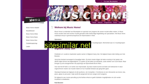 Musichome-neer similar sites