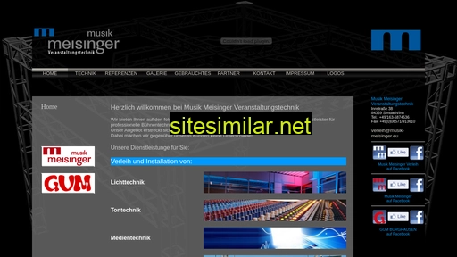 musik-meisinger.eu alternative sites