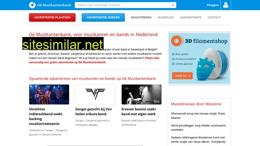 muzikantenbank.eu alternative sites