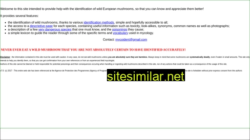 myco-ident.eu alternative sites