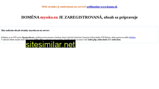 myssko.eu alternative sites