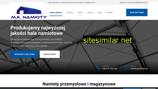 namioty.eu alternative sites