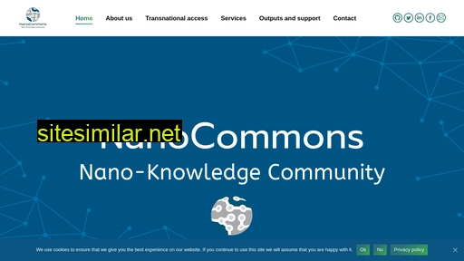 nanocommons.eu alternative sites