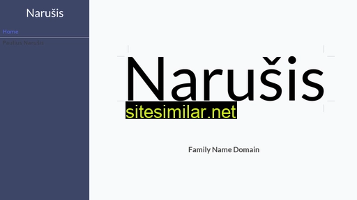 narusis.eu alternative sites