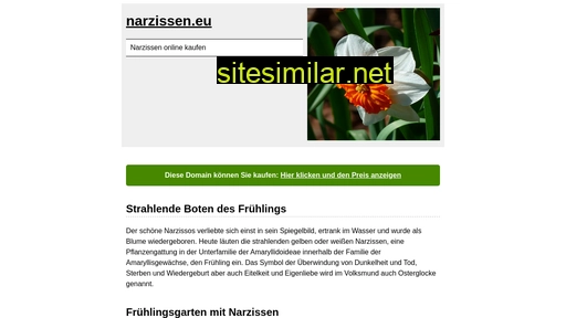 narzissen.eu alternative sites