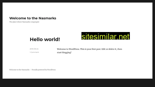 Nasmark similar sites