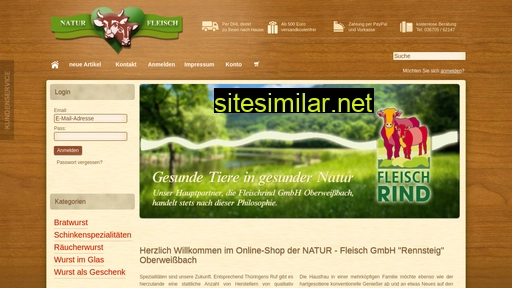 naturfleisch-oberweissbach.eu alternative sites