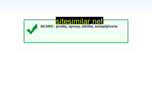 ncars.eu alternative sites
