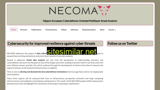 necoma-project.eu alternative sites