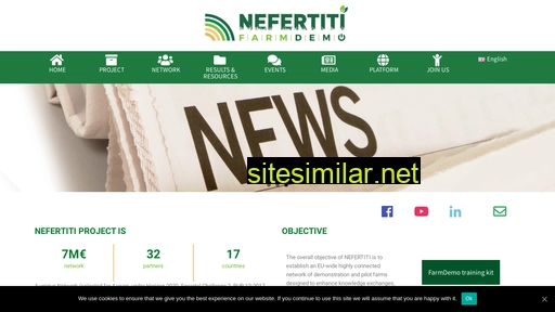 nefertiti-h2020.eu alternative sites