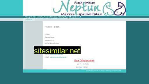 neptunfisch.eu alternative sites