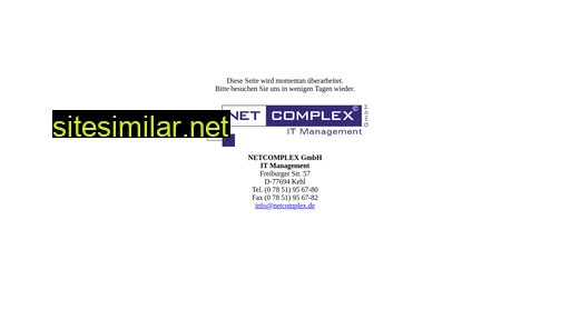 netcomplex.eu alternative sites