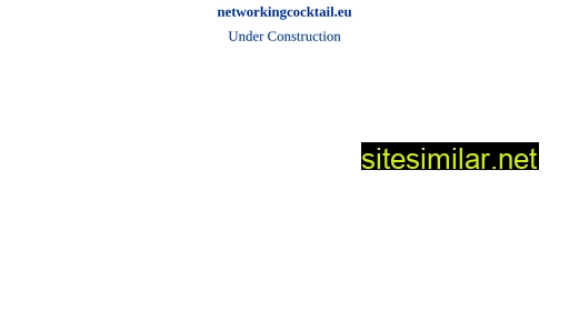 networkingcocktail.eu alternative sites