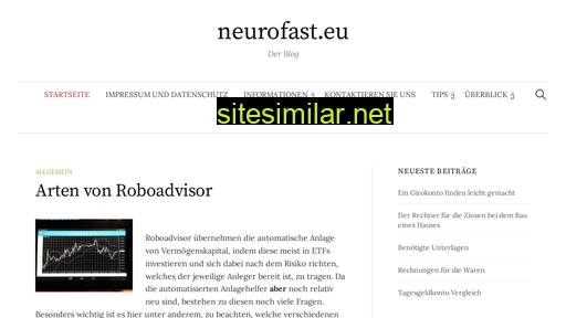 Neurofast similar sites
