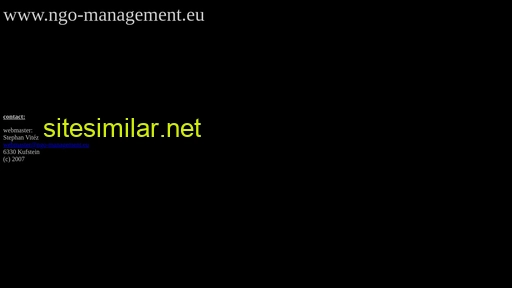 ngo-management.eu alternative sites